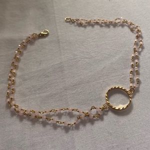 HANDMADE ROSE QUARTZ BRACELET